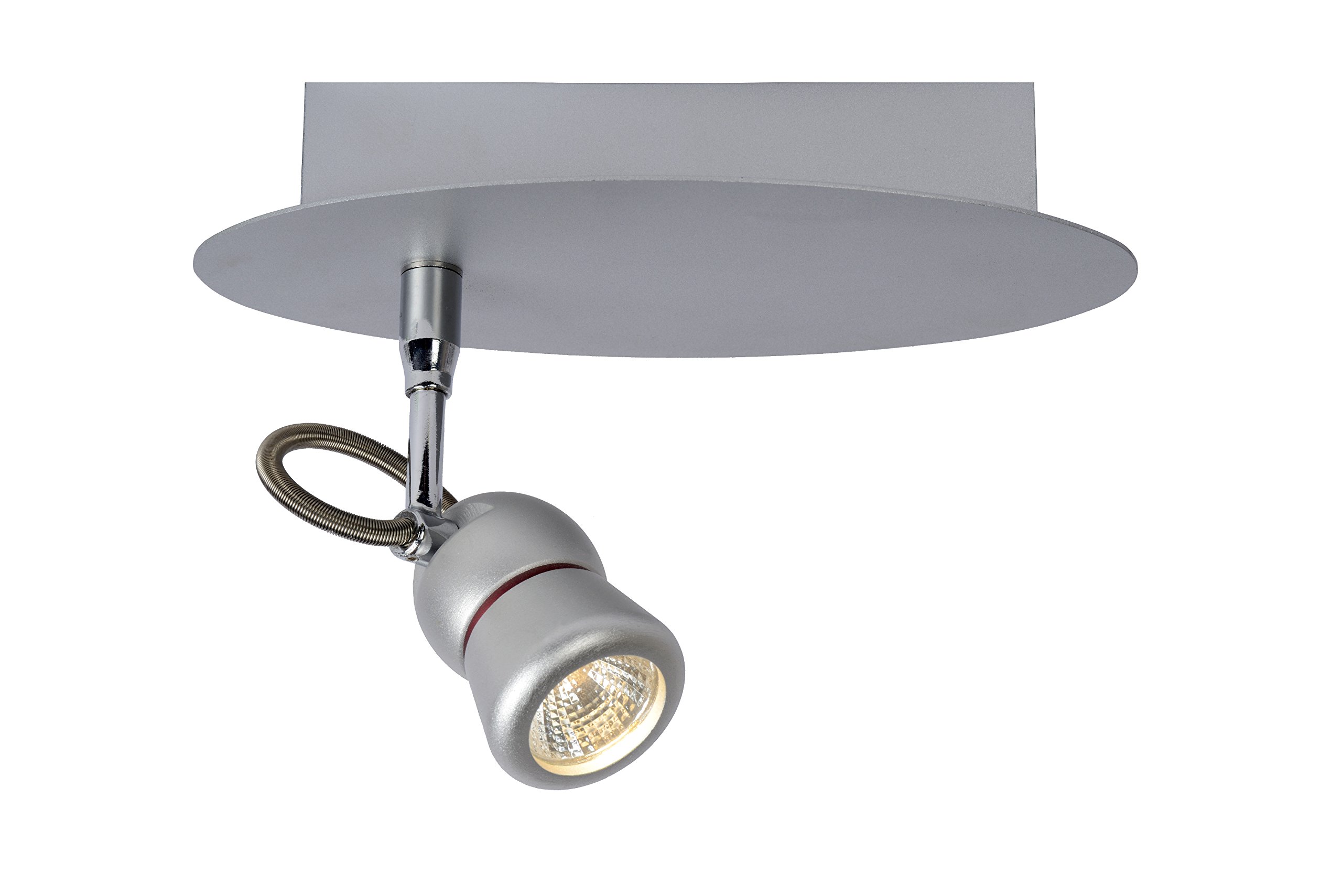 Lucide TIRY - Ceiling Spotlight - LED Dim. - 1x5W 3000K - Grey