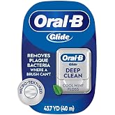 Oral-B Glide Deep Clean Cool Mint Dental Floss, 40m