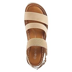 PATRIZIA Women's Jasive Slingback Sandal Beige