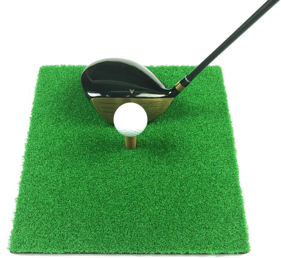 MAZEL Golf Hitting Mat Indoor & Outdoor Backyard Realistic