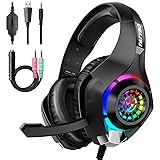Tatybo Gaming Headset for PS4 PS5 Xbox One