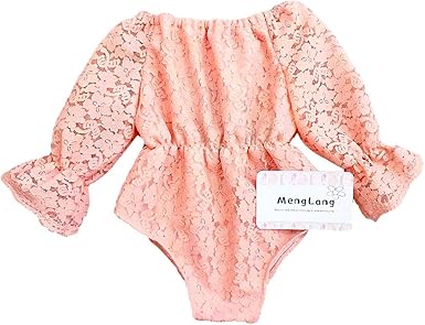 white lace romper baby girl