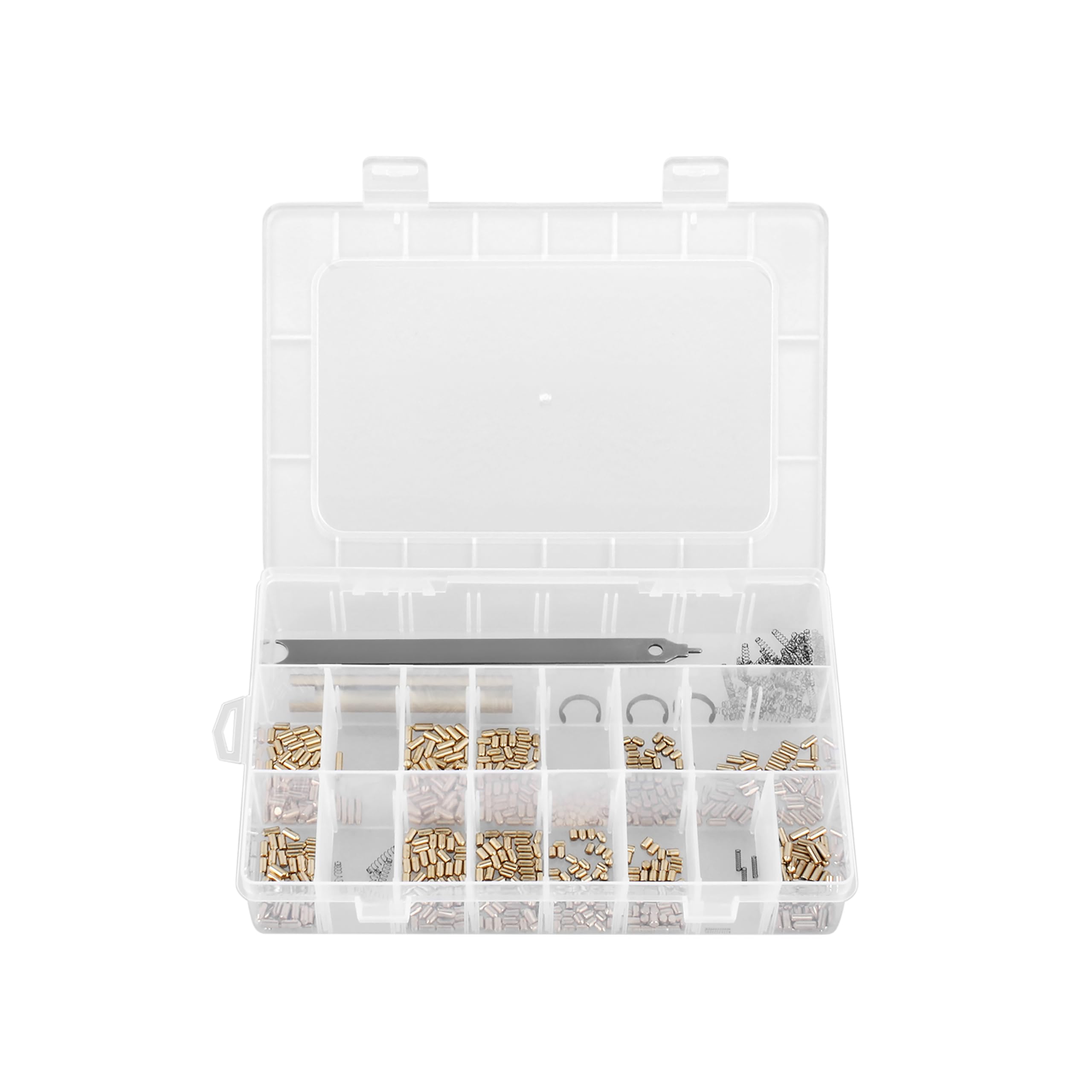 Photo 1 of ?Rekeying Kit for Schlage with 50 Master Pins, 50 Bottom, 50 Top Pins, 50 Spring, Seal-Tight Plastic Box