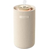 Waterless Essential Oil Diffuser for Home &amp; Car, Cordless Portable Diffuser | Rechargeable 2-in-1 home/car mode switch, auto start-stop &amp; adjustable scent. Fits 5/10/15ml bottles. Oil not included
