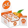 PUR Mints | Aspartame Free | Made with Xylitol | Sugar Free, Vegan, Gluten Free & Keto Friendly | Natural Tangerine Tango Flavored Mints, 30 Pieces (Pack of 12)