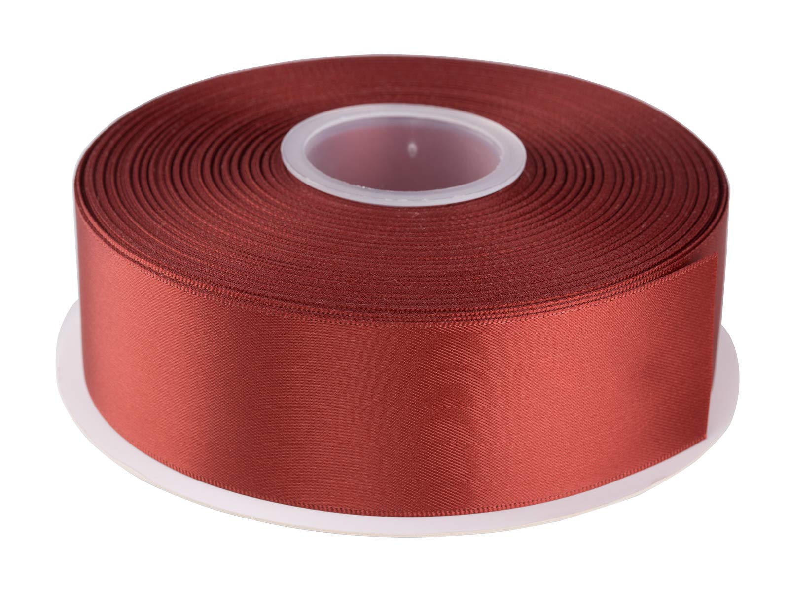AVANAVA 38mm Wide Double Face Satin Ribbon - 45 Meters (780-Cinnamon Stick)