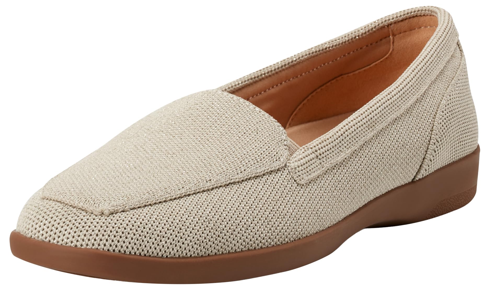Easy Spirit Devitt Women’s Slip On, 9 B(M) US, Beige-Gold