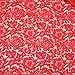 KENLACE 5Yards 1.5 m width Nigerian laces Fabric African Cord Laces Fabrics Guipure Cord Lace Fabric For Wedding Dress (Red)