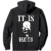 it is what it is skull Pullover Hoodie