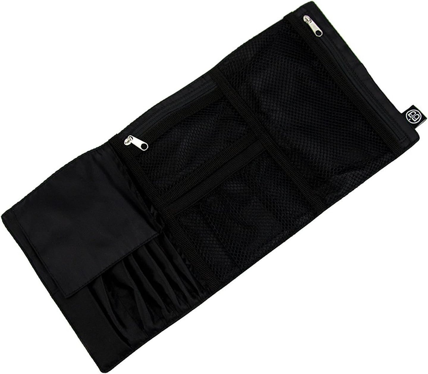 Beyond A Bag Rolling Cosmetic Organizer Case Roll, Raven, One Size