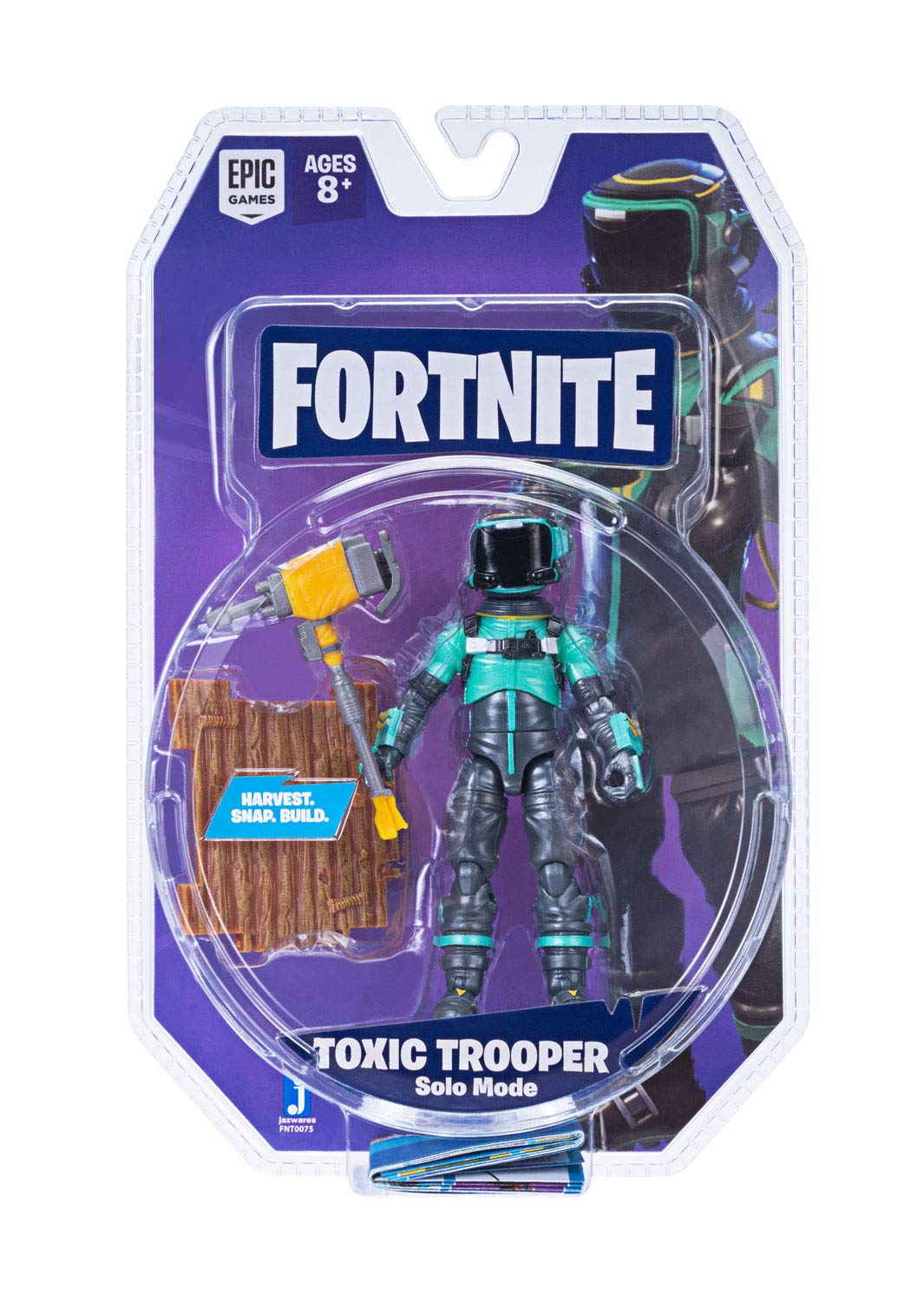 Fortnite FNT0075 Solo Mode Core Figure Pack, Toxic Trooper