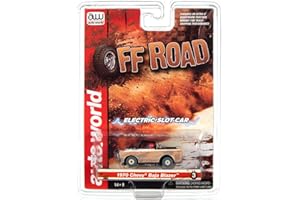 AW AUTO WORLD Auto World Thunderjet 1970 Chevrolet Baja Blazer Brown/White HO Scale Slot Car