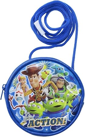Amazon トイストーリー 4 キッズ ポシェット 丸型 ネックポーチディズニー バッグ 財布 おもちゃ