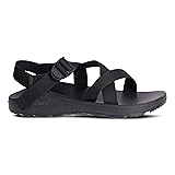 Chaco Men's Z/1 Cloud Sandal, Solid Black, 12
