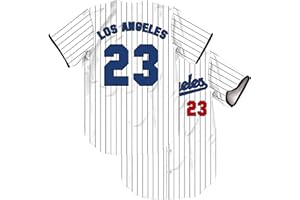 TIFIYA Los Angeles 50/22/23 Stripes Baseball Jersey LA Shirts for Men/Women/Young