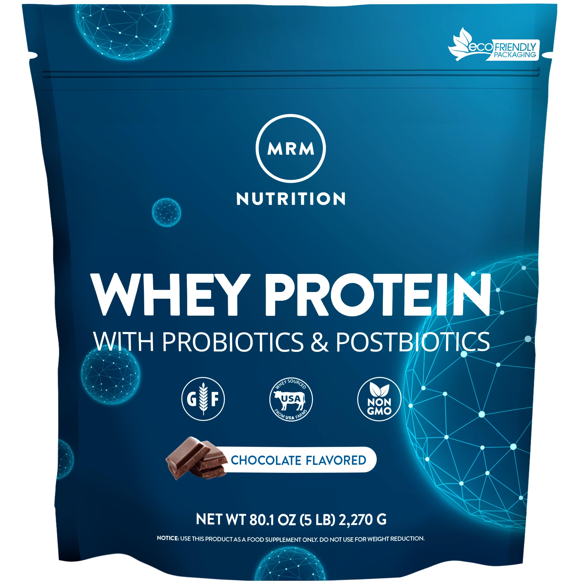 Whey Protein with Probiotic and Postbiotic (Chocolate)