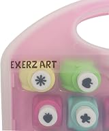 EXERZ Paper Punch Set 14 pcs Storage Box Craft Scrapbook Cards DIY view 9