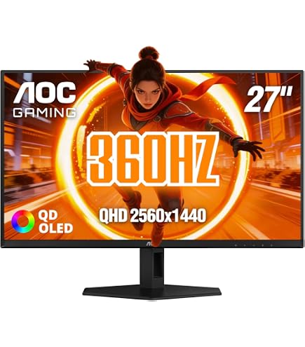 Amazon.com: DOUGH Spectrum Black 27 QHD 480Hz OLED Monitor