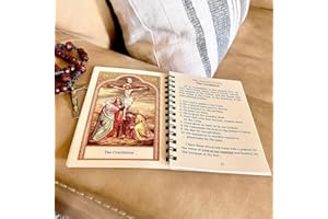 pczikj Pocket-Size Rosary Meditation Book, Small Catholic Prayer Book, The Rosary The Prayer That Saved My Life, Rosary Prayer Book, Traditional Catholic Prayer Book (Color : 1pc)