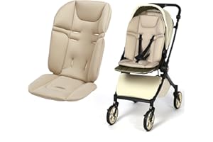 DUSHARKFUN Baby Stroller Seat Liner for Most Stroller Models, Breathable Fabric Stroller Seat Liner Insert, Ensure Comfort and Support on The Go, Stroller Accessories for Toddler Aged 0-5 Years Old