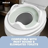 Jool Baby Potty Training Seat with Handles Fits Round & Oval Toilets Sage view 5