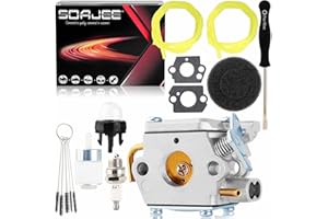 SOAJEE 753-05133 Carburetor for Craftsman MTD Yard Man Machine 31cc 316292560 316292561 316292620 316292621 31679111 31679112 31679113 316791810 316791870 316791880 316794400 Trimmer Tiller Cultivator