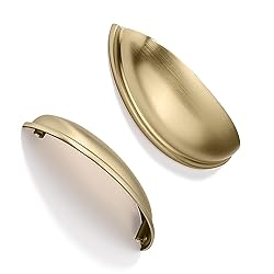 CABDM 10 Pack 4" Drawer Pulls Champagne Bronze