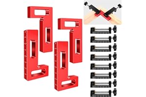 ArtyMaster Corner Clamp for Woodworking, 90 Degree Corner Clamp, Right Angle Clamp Woodworking Tools, Aluminum Positioning Sq