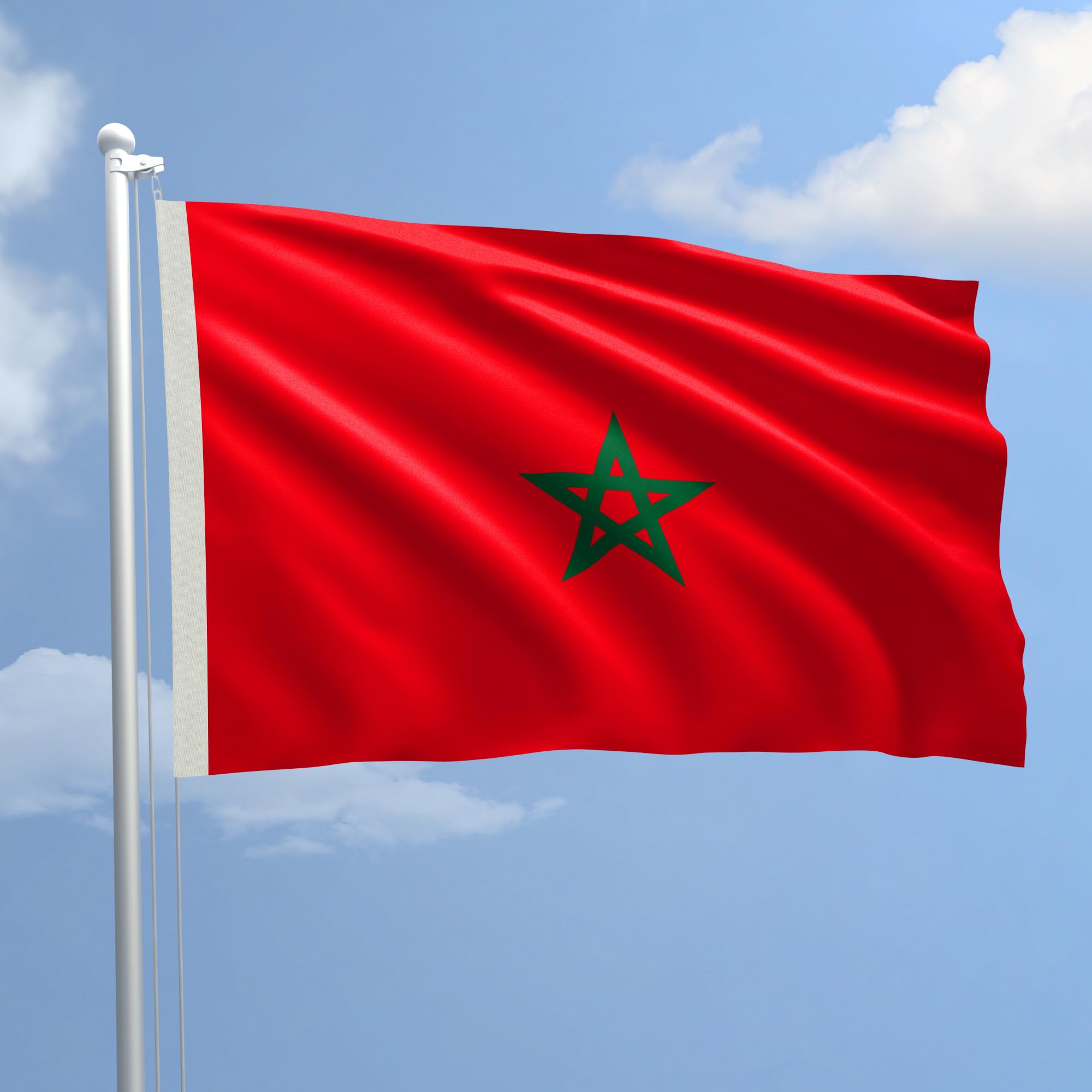 Morocco Flag Nautical Fabric 70 x 100 – To Production