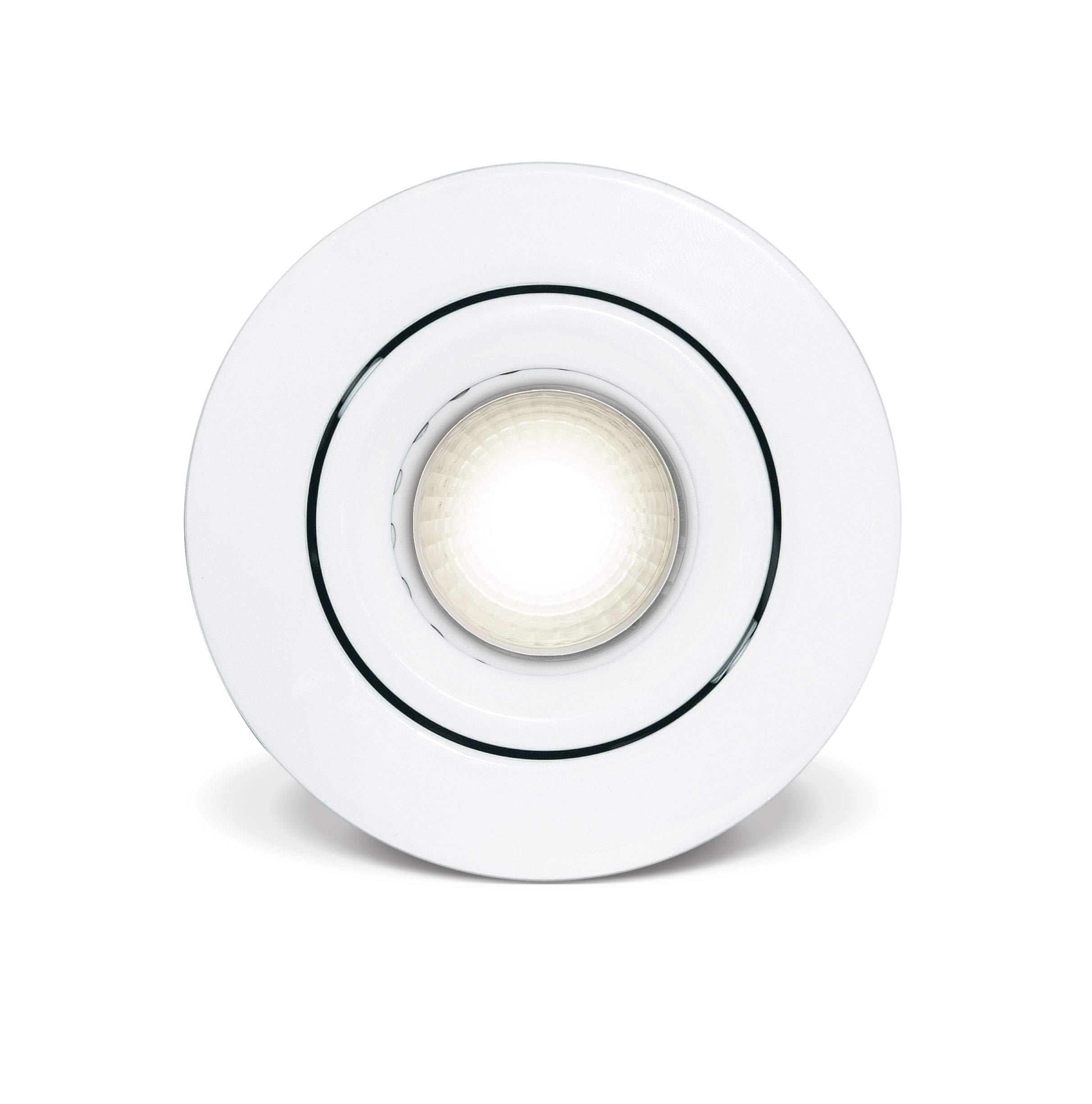 Luceco Adjustable Fire Rated GU10 Downlight, White โ image 1