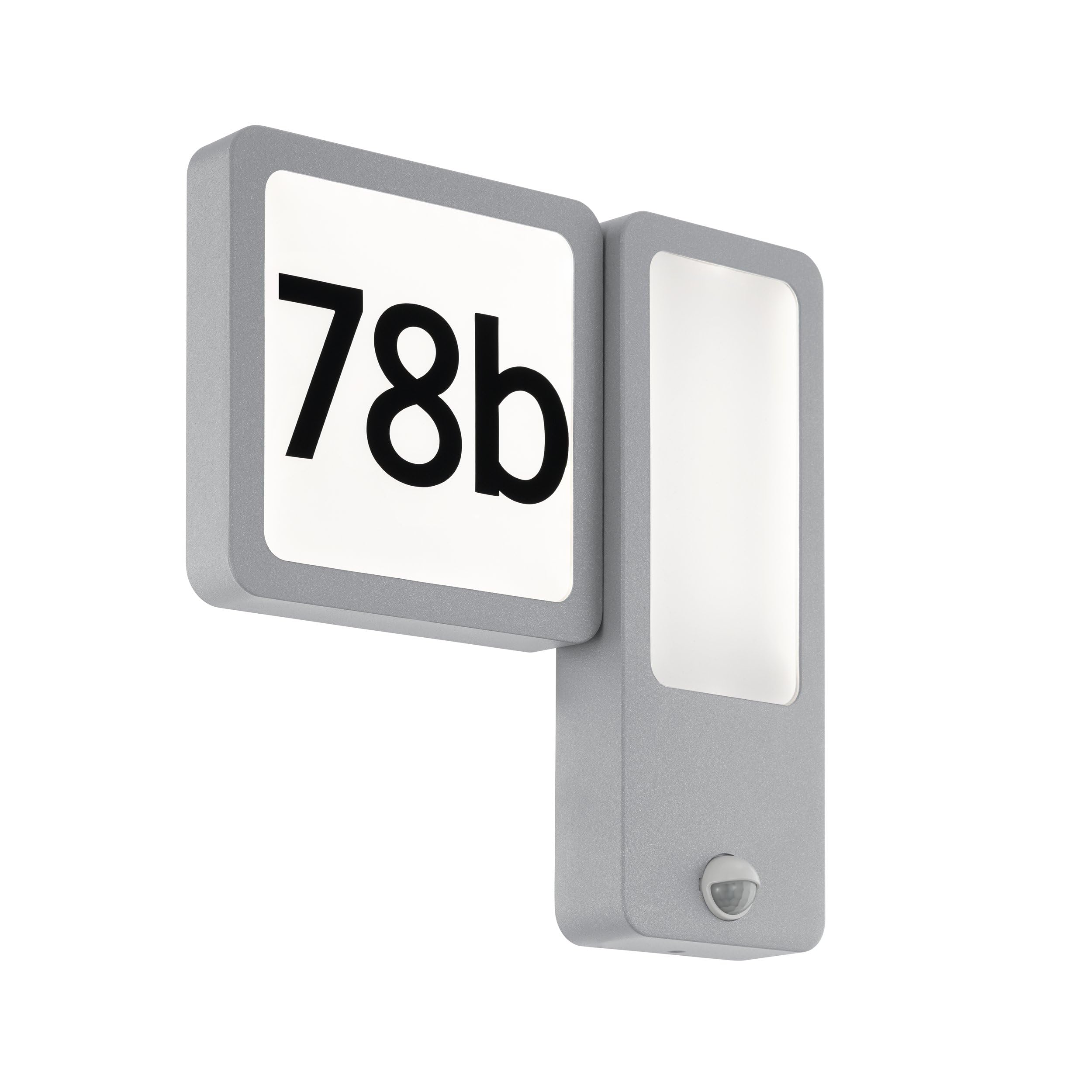 EGLO 97297 CHEIRA Exterior Sensor Wall Light in Silver