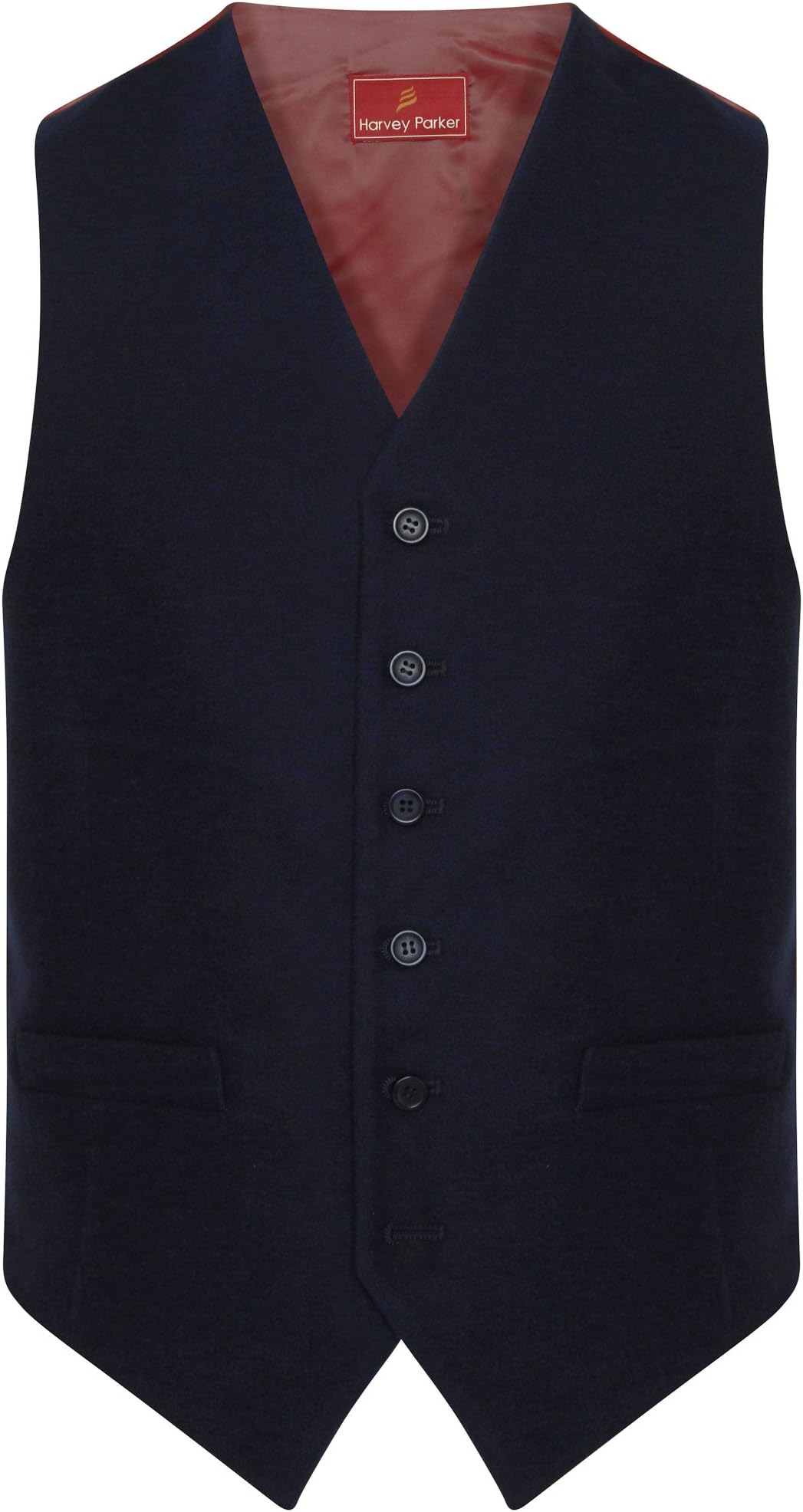 Harvey Parker Cobham Mens Smart Tailored Country Moleskin Waistcoat