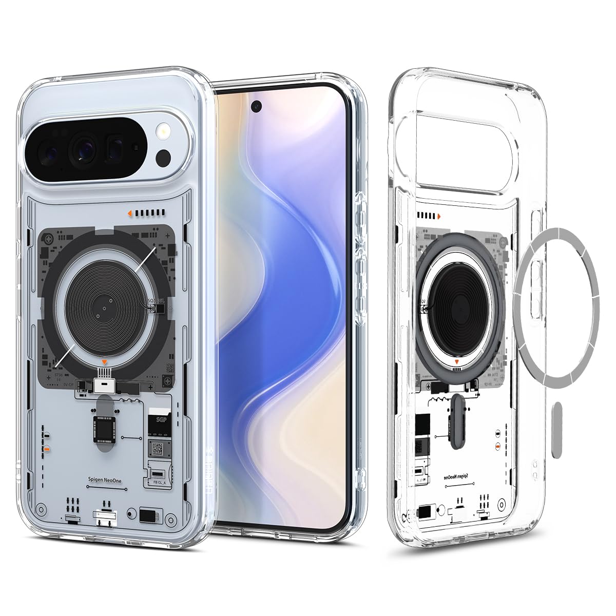 Spigen for Pixel 10 Pro XL Case, Ultra Hybrid MagFit [Anti-Yellowing] [Compatible with MagSafe] - Neo One