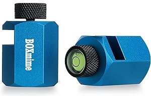 BOXmime Stair Gauges for Framing Square Metal/Wood Fabrication Layout Attachment Jig Set(2 Pack)