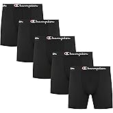 Champion mens Performance Boxer Brief- 5 Pack