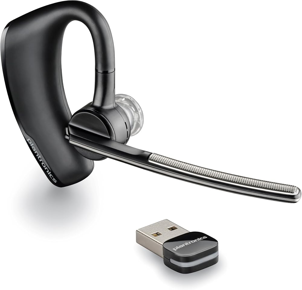 Plantronics 87680-02 Voyager Legend UC Bluetooth Headset w/ USB Adapter & Case