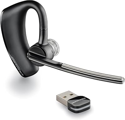 Plantronics 87680-02 Voyager Legend UC Bluetooth Headset w/ USB Adapter & Case