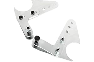 7BLACKSMITHS Coil Over Shock Mount Adjustable Rear Lower Brackets Steel Kit for Coil Overs