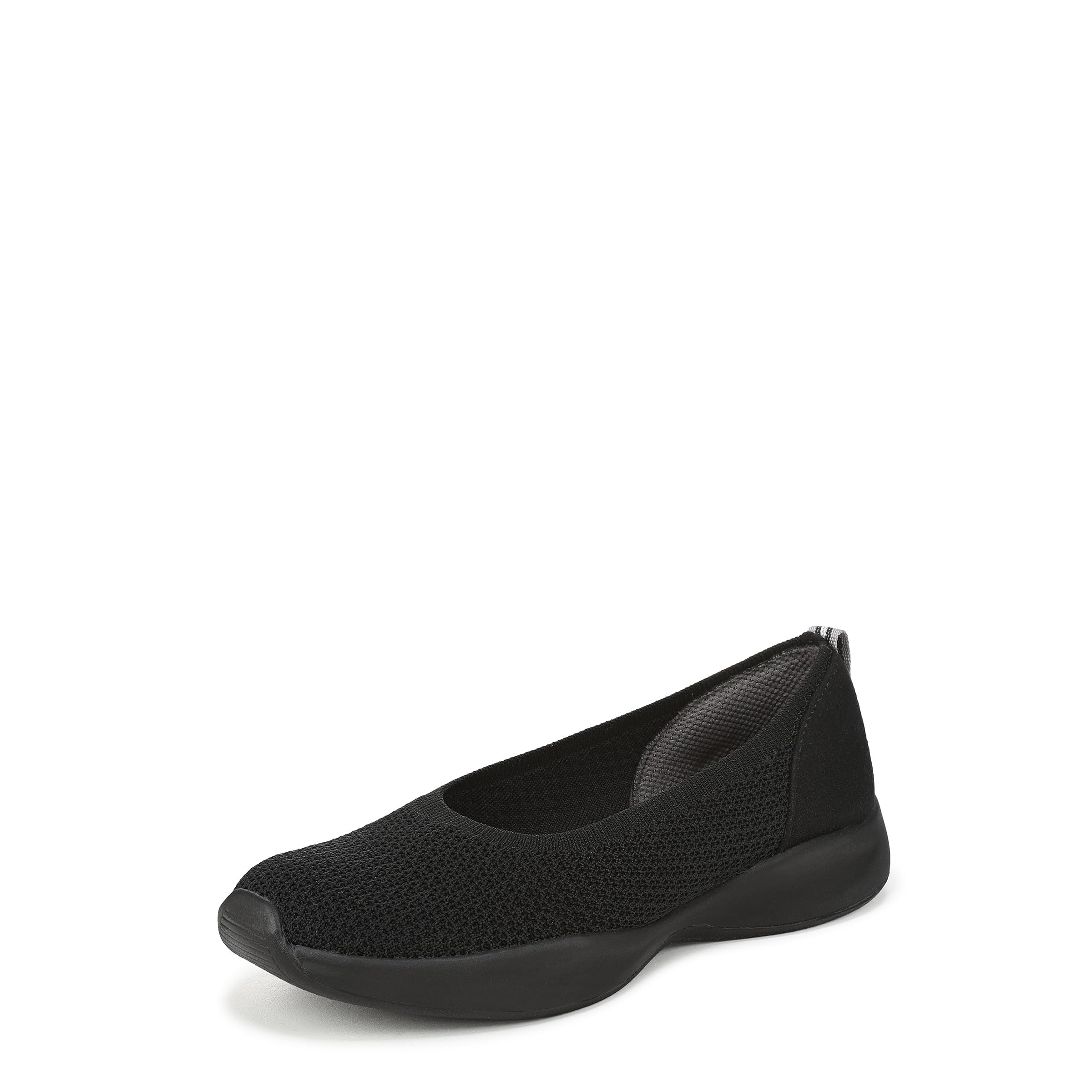 LifeStride Women’s Unity Ballet Flat Black 9.5 W