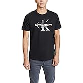Calvin Klein Mens Short Sleeve Monogram Logo T Shirt