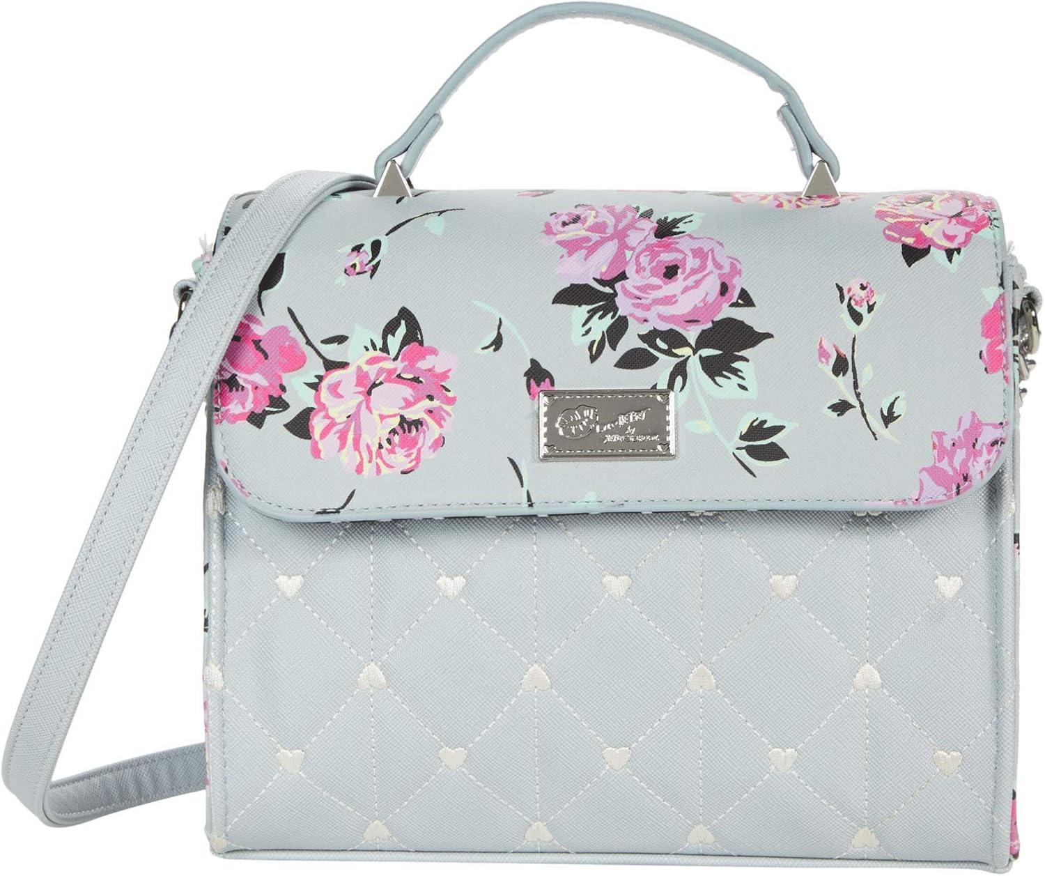 Buy Luv Betsey Addy Crossbody with TopHandle Grey One Size at Amazon.in