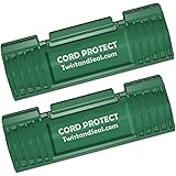 Twist and Seal Cord Protect (2 Pack) - Outdoor Extension Cord Protection - Green