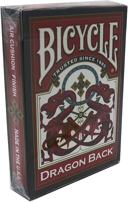 Baraja Bicycle Dragon Roja Amazon Es Deportes Y Aire Libre