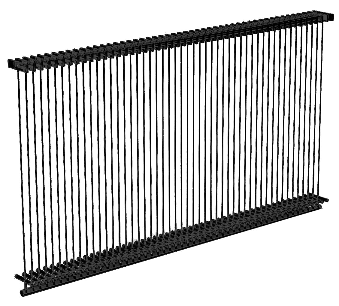 5000 x Black Tagging Barbs Clothing Garment Tagger Gun Fasteners Refill Pin Price Tags Standard Paddle 75mm 3 Inch