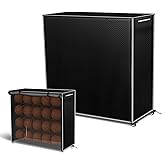 AIFLAG Basketball Rack Cover Waterproof 420D Oxford, All-Weather Protection for Garage Storage & Sports Equipment - 46"x16"x42"H (Cover Only)