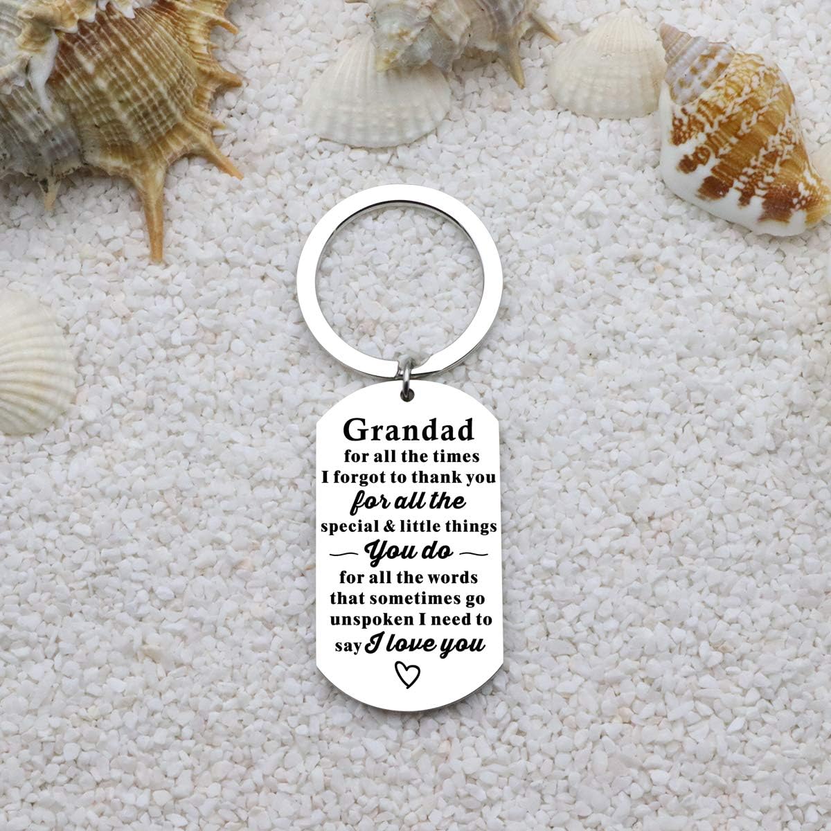 JETTOP Grandad Gifts from Grandchildren -Gifts for Grandad Birthday Christmas Fathers Day Gift, Silver - Image 4