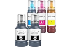 Compatible Ink Refill Bottles Replacement for E502 Ink for ET2700 ET2750 ET2760 ET-2850 ET3700 ET-3710 ET-3750 ET-3760 ET-383