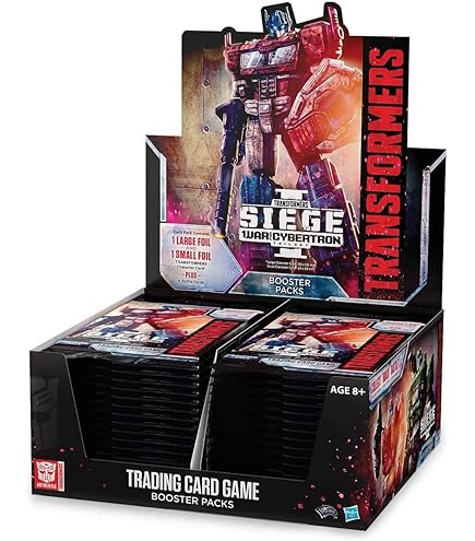 Amazon.com: Wizards of The Coast Transformers TCG: Rise of The Combiners Booster  Box | 30 Booster Packs