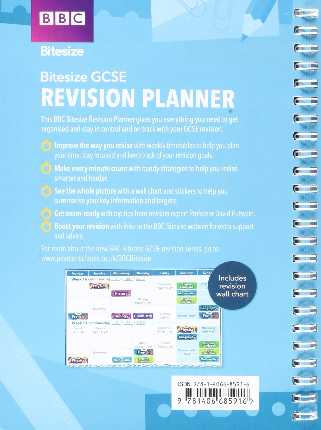 Bbc Bitesize Gcse Revision Skills And Planner For Home Learning 2021 Assessments And 2022 Exams For Home Learning 2022 And 2023 Assessments And Exams Bbc Bitesize Gcse 2017 Putwain David Amazon In Books