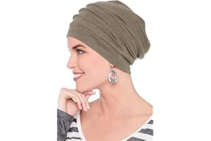 HEADCOVERS UNLIMITED Slouchy Snood Hat - The Original 100% Cotton Slouchy Beanie